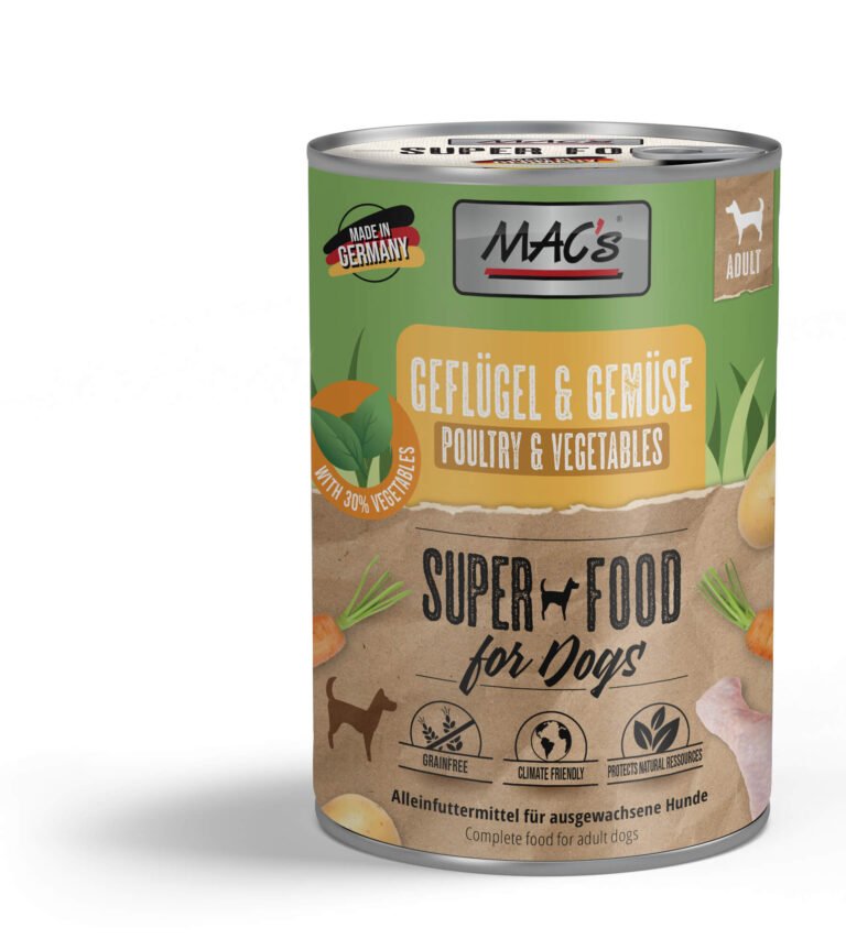 MAC's DOG Aves y Verduras 6x400Gr