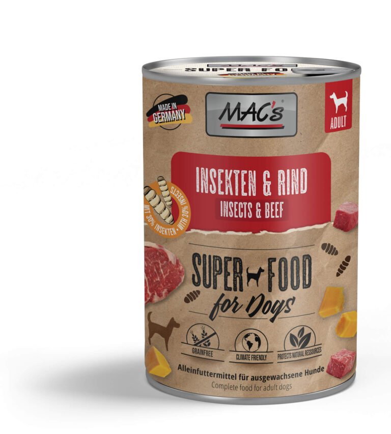 MAC's DOG Insectos y Ternera 6x400Gr