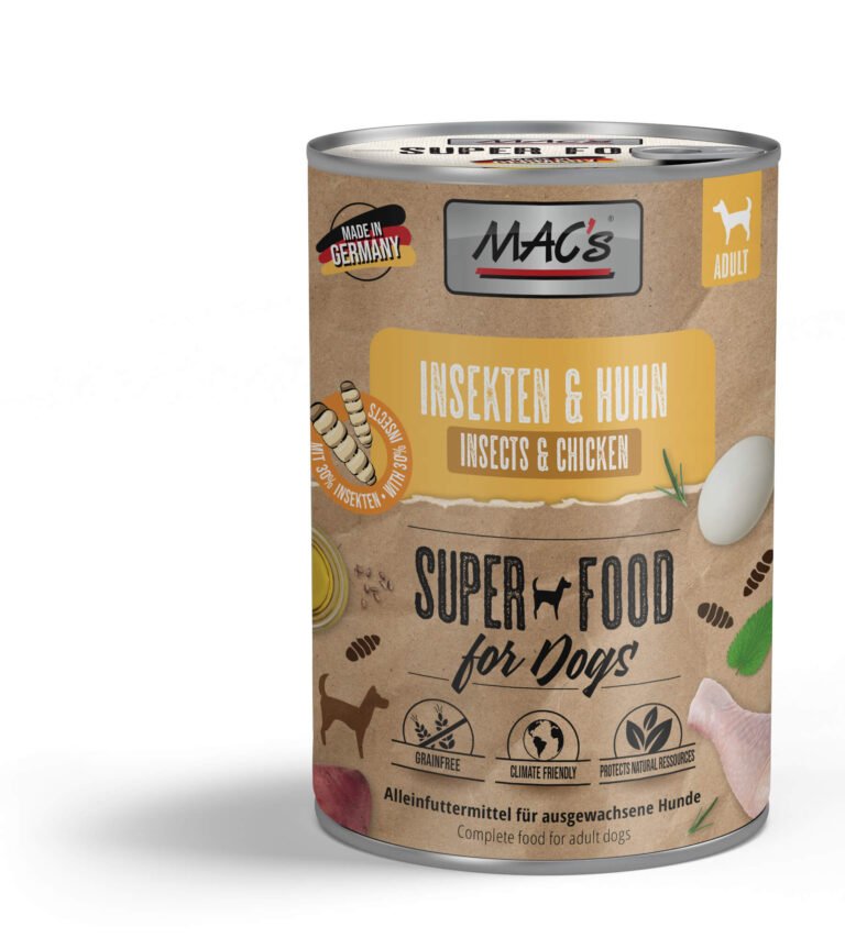 MAC's DOG Insectos y Pollo 6x750Gr