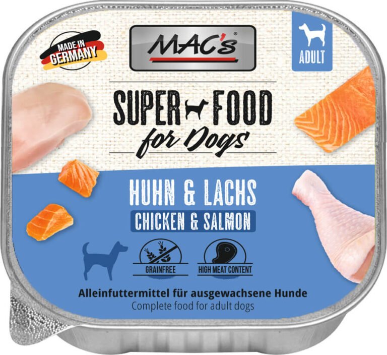 MAC's Dog Salmón & pollo 10x150Gr