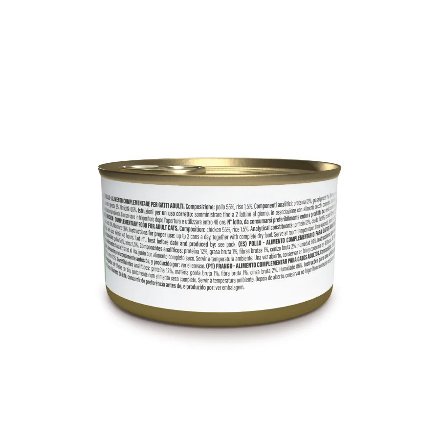 SCHESIR GATO Pollo en gelatina 12x70gr