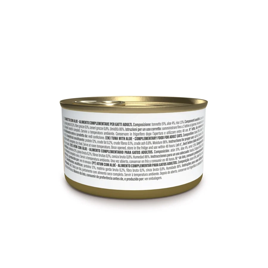 SCHESIR GATO Atún con aloe en gelatina 12x70gr