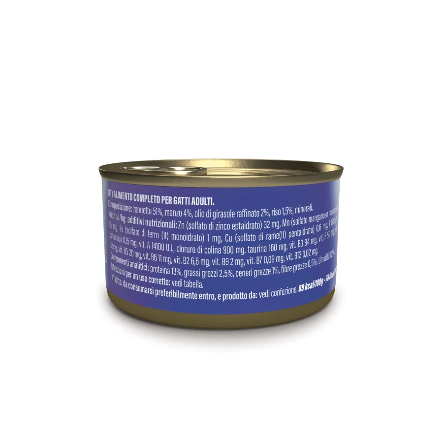 SCHESIR GATO Atún con buey en gelatina 12x85gr