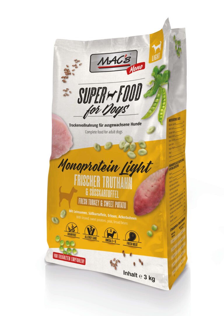 MAC's DOG Mono Senior / Light Pavo fresco y batata 3Kg