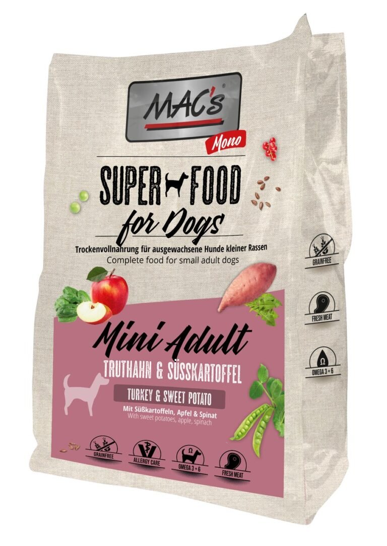 MAC's DOG Mono Mini Pavo y boniato 7Kg