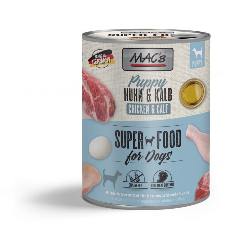 MAC's DOG Puppy Pollo y Ternera 6x800Gr