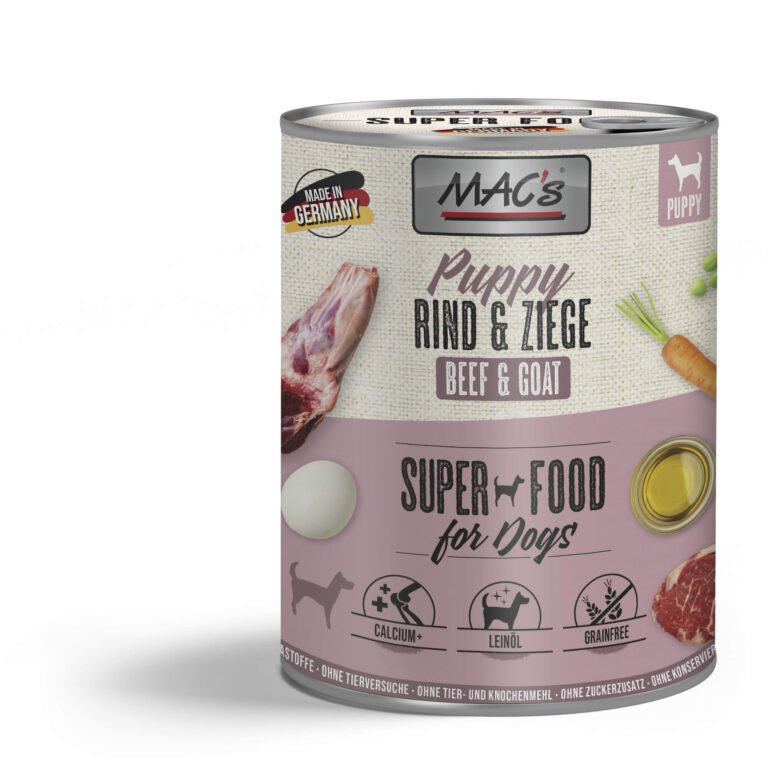 MAC's DOG Puppy Ternera y Cabra 6x800Gr