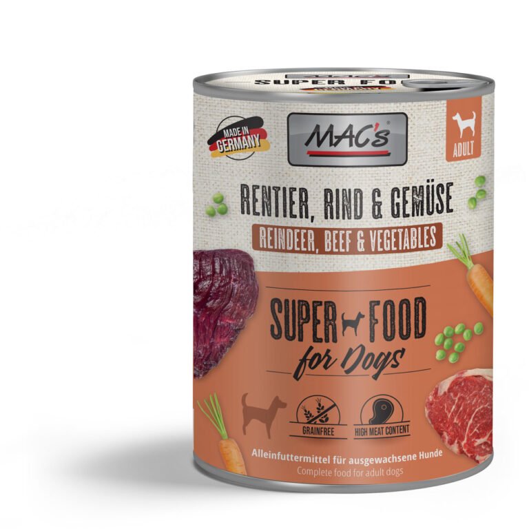 MAC's Dog Reno y Verduras 6x800Gr