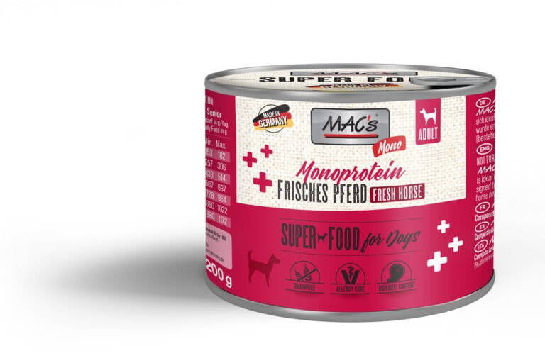 MAC's Dog Caballo Mono Sensible 6x200Gr