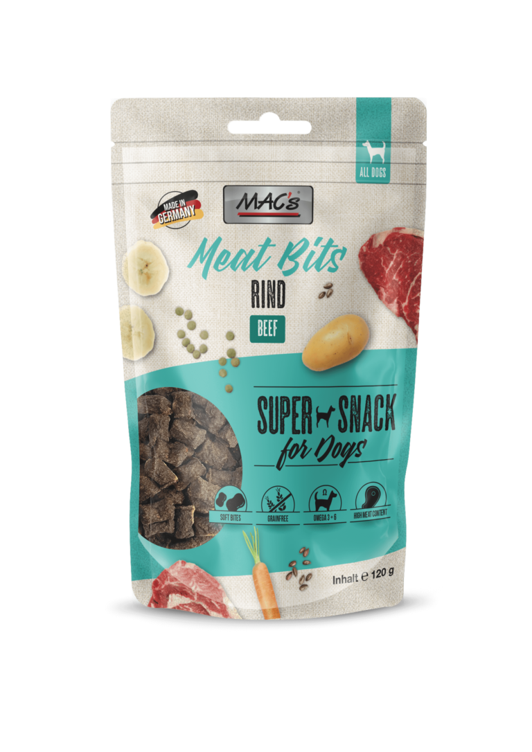 MACs Dog Meat Bits Ternera 9x120Gr