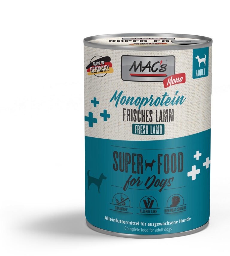 MAC's Dog Mono Sensitive Cordero 6x400Gr