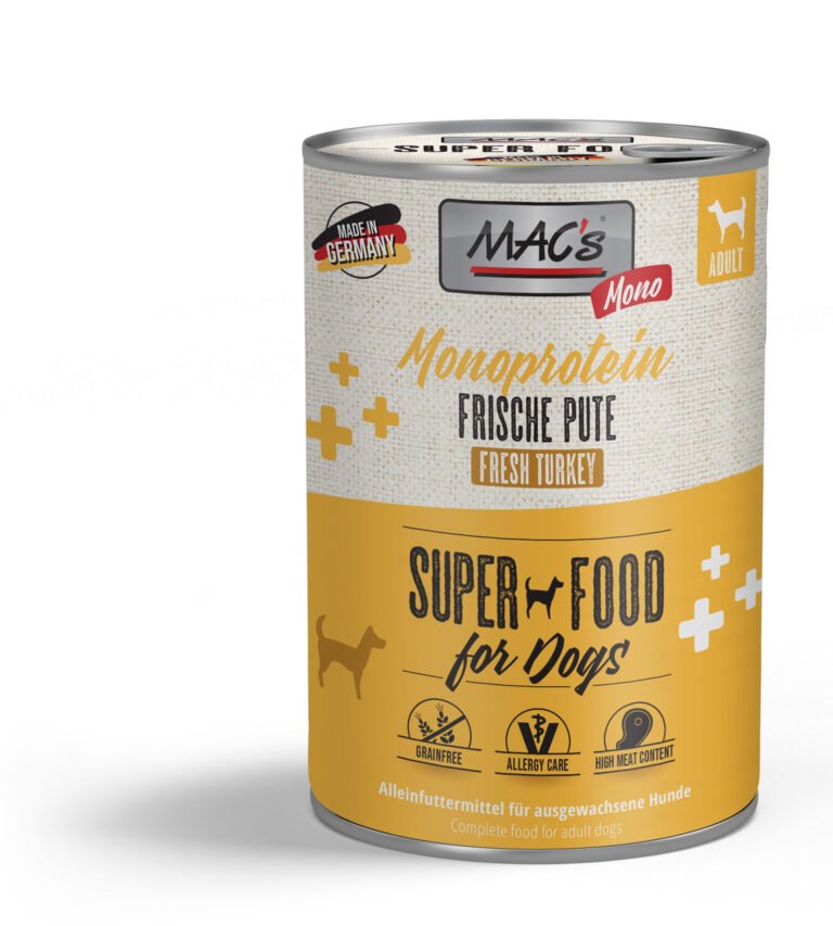 MAC's Dog Mono Sensitive Pavo 6x400Gr