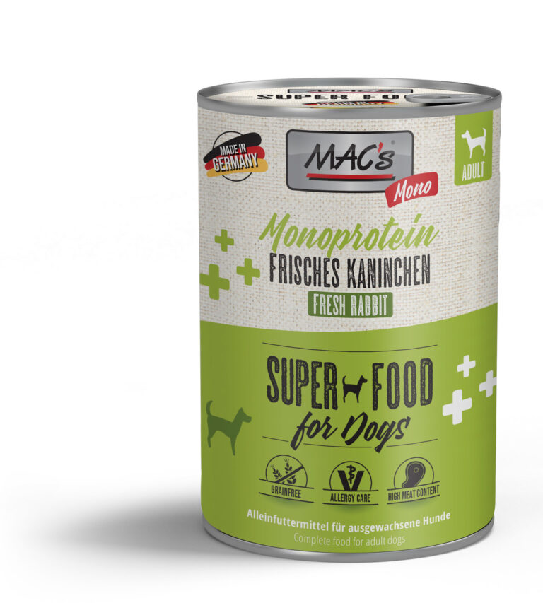 MAC's Dog Mono Sensitive Conejo 6x400Gr