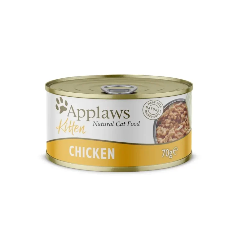 APPLAWS CAT LATA KITTEN PECHUGA DE POLLO 24X70GR