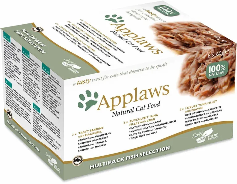 APPLAWS CAT TARRINA MULTI SELECCION PESCADO 8X60GR