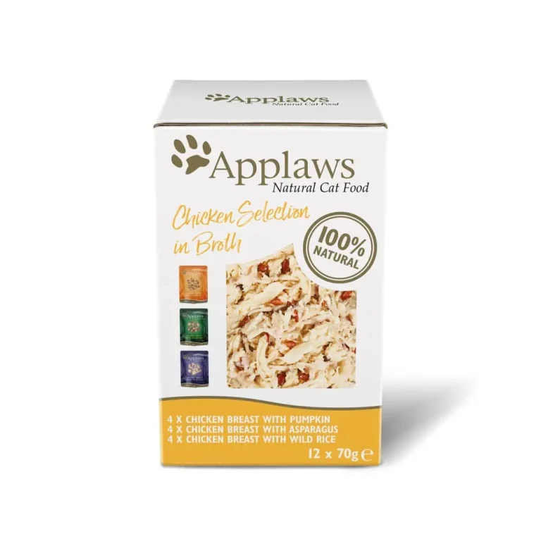 APPLAWS CAT SOBRE CALDO POLLO MULTIPACK 12X70