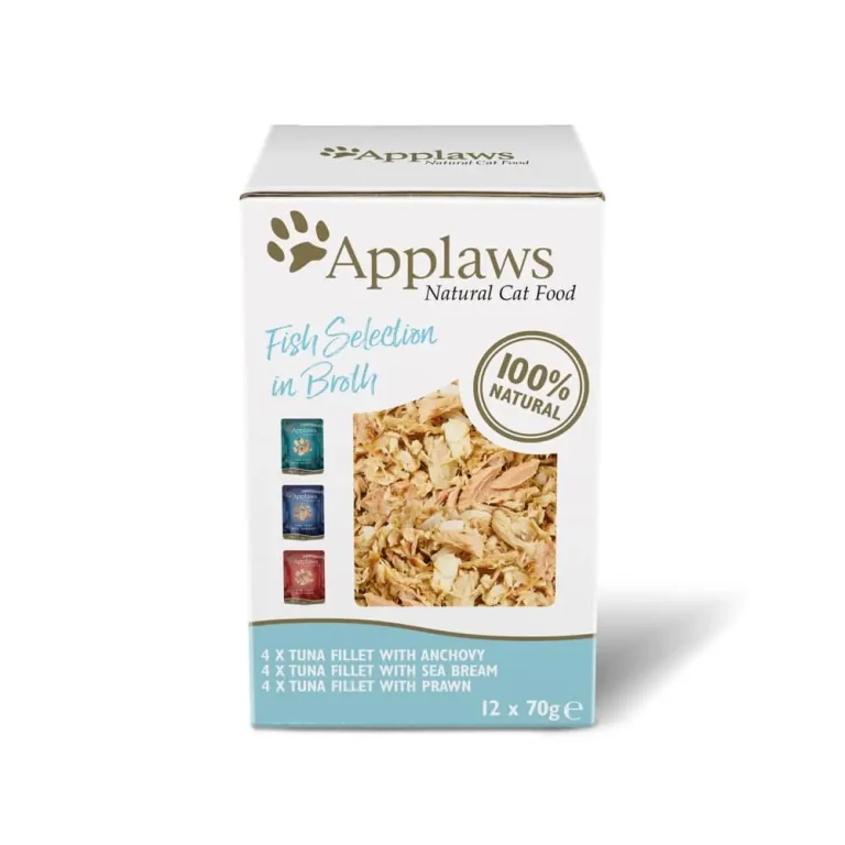 APPLAWS CAT SOBRE CALDO PESCADO MULTIPACK 12X70
