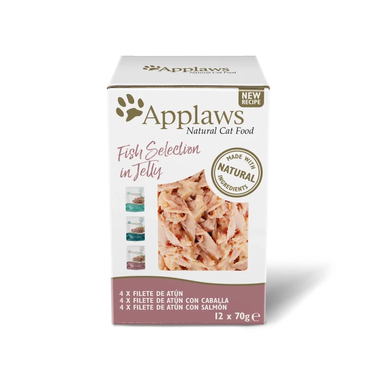 APPLAWS CAT SOBRE SELEC PESCADO GELATINA MULTI 12X70GR