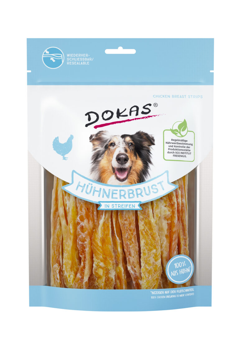 DOKAS Tiras pechuga pollo 8x250 gr