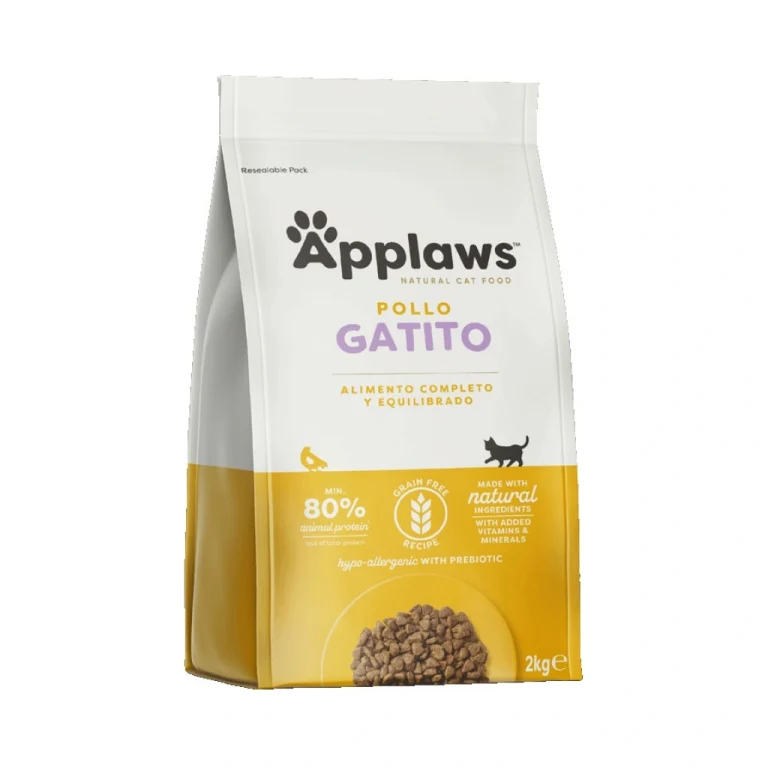 APPLAWS CAT DRY KITTEN POLLO 400GR