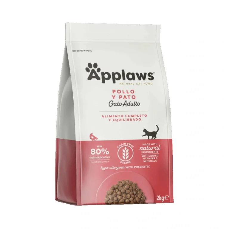 APPLAWS CAT DRY ADULTO POLLO Y PATO 7,5KG