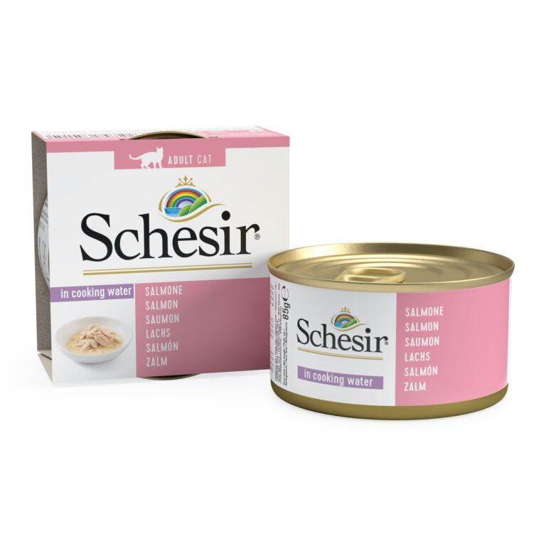 SCHESIR GATO Salmón al natural 14x85gr