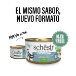SCHESIR GATO Atún con merluza en gelatina 12x70gr