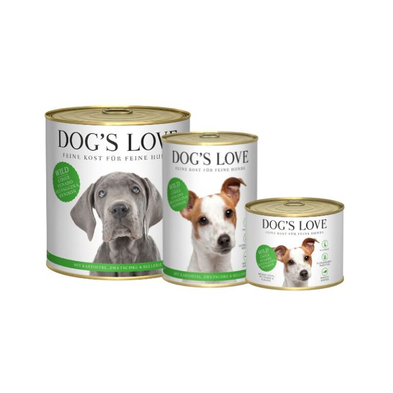 DOG'S LOVE ALIMENTO HÚMEDO VENADO 6X800