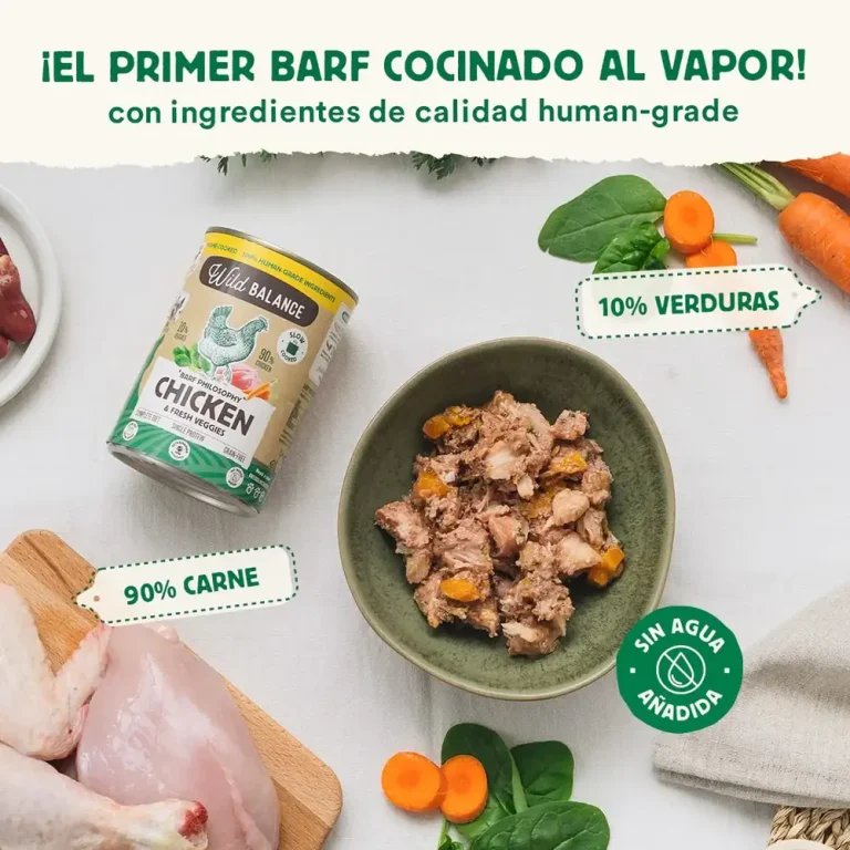 WILD BALANCE PERRO BARF POLLO 400GR - Imagen 3